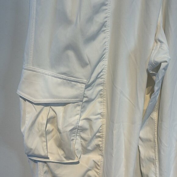 Lululemon Dance Studio Relaxed-FitMid-Rise Cargo Jogger white colour size XL - Picture 4 of 10
